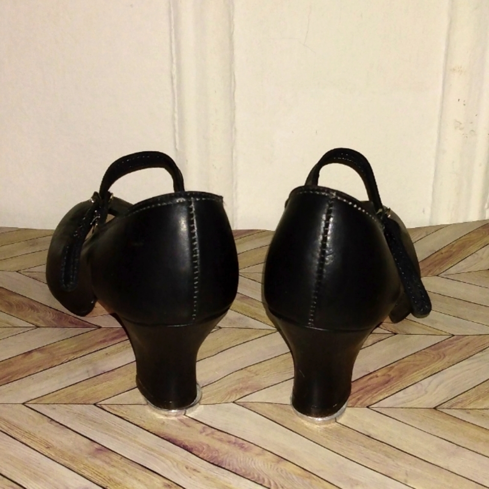 Vtg Taffy's Tap Shoes Size 7.5 Big Girl - Picture 3 of 12